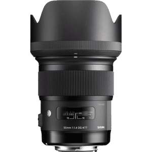 SIGMA 50MM EF F/1.4 ART LENS